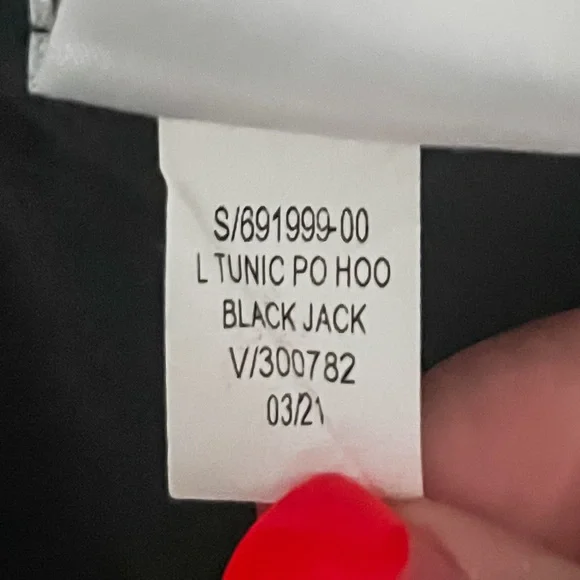 Old Navy Girls “Find Your Happy” Pullover Tunic Hoodie, Size XL (14-16) - Picture 9 of 9